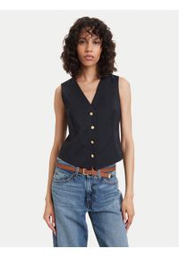 TOMMY HILFIGER - Tommy Hilfiger Kamizelka WW0WW48882 Granatowy Regular Fit. Kolor: niebieski. Materiał: syntetyk #1