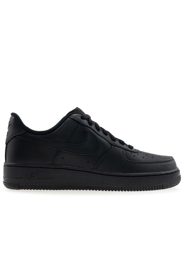 Buty męskie Nike Air Force 1 '07 CW2288-001 - czarne. Kolor: czarny. Materiał: syntetyk, guma, skóra. Szerokość cholewki: normalna. Sezon: lato. Model: Nike Air Force. Sport: koszykówka