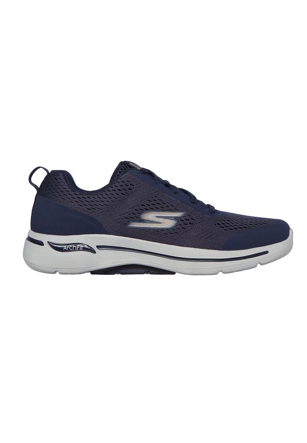 skechers - Buty męskie SKECHERS Go Walk Arch Fit Idyllic. Kolor: niebieski