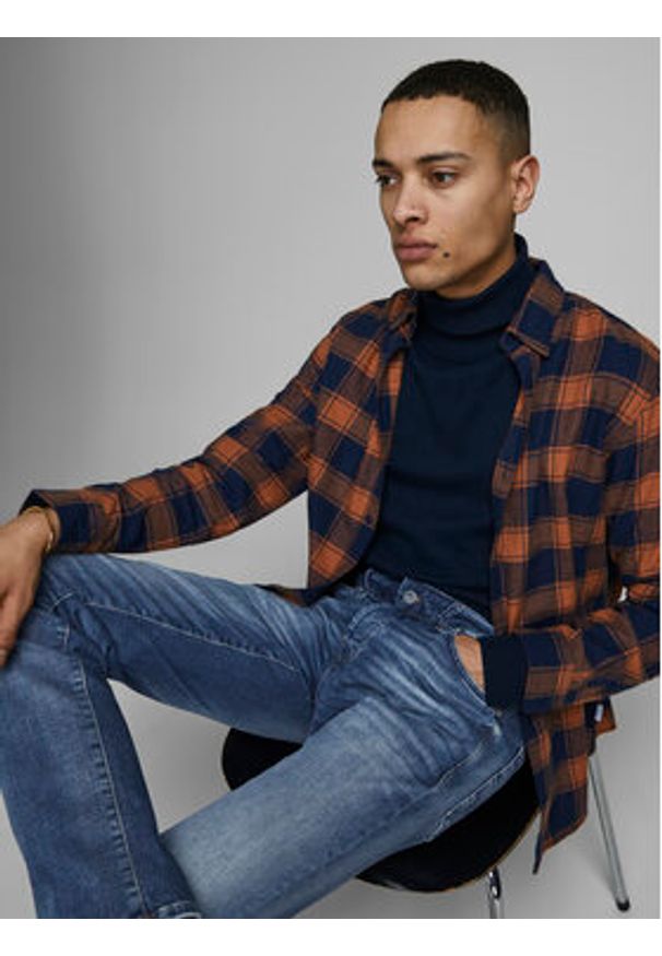 Jack & Jones Jeansy Glenn 12148275 Niebieski Slim Fit. Kolor: niebieski