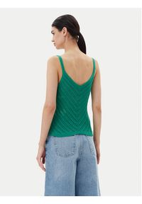 Vero Moda Top Peru 10326463 Zielony Regular Fit. Kolor: zielony. Materiał: bawełna #3
