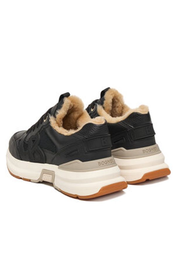 Bogner Sneakersy Ctp25 L 2 22540413 Czarny. Kolor: czarny. Materiał: skóra