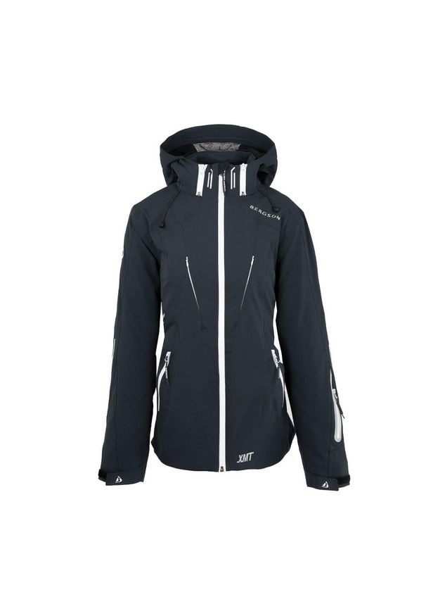 Kurtka narciarska damska Bergson2 ISSUE STX. Kolor: czarny. Sezon: zima. Sport: narciarstwo