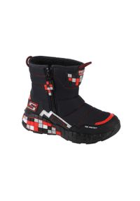 skechers - Śniegowce chłopięce Skechers Mega Craft Cuboforce. Kolor: czarny
