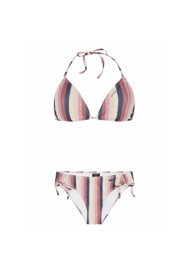 Damski 2-częściowy kostium kąpielowy Protest Prtscilla. Kolor: niebieski, wielokolorowy