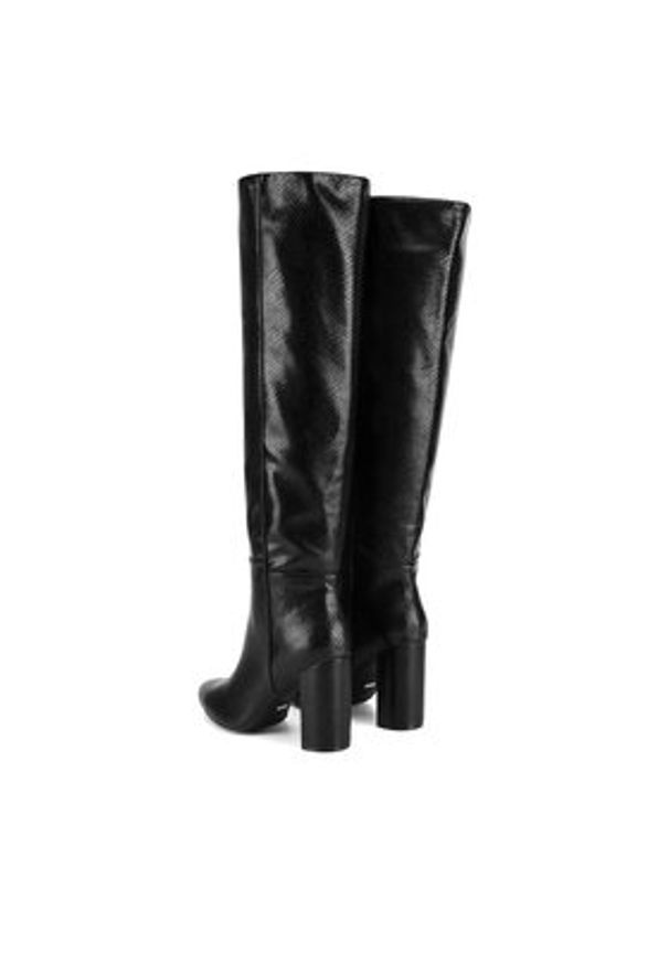 MEXX Kozaki MI001805843W Czarny. Kolor: czarny. Materiał: syntetyk, materiał