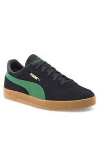 Puma Sneakersy Club 381111 27 Czarny. Kolor: czarny. Materiał: skóra, zamsz