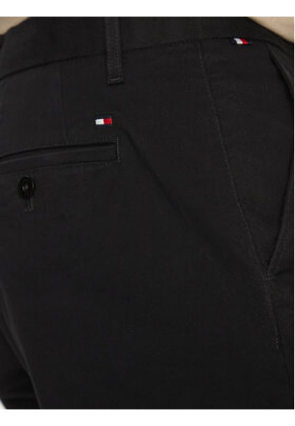 TOMMY HILFIGER - Tommy Hilfiger Szorty materiałowe Harlem MW0MW23568 Czarny Regular Fit. Kolor: czarny. Materiał: bawełna