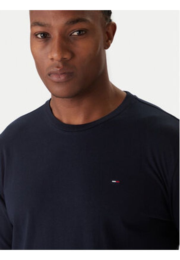 Tommy Jeans Komplet longsleeve DM0DM22148 Granatowy Slim Fit. Kolor: niebieski. Materiał: bawełna. Długość rękawa: długi rękaw