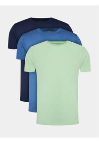 Polo Ralph Lauren Komplet 3 t-shirtów 714830304027 Kolorowy Regular Fit. Typ kołnierza: polo. Materiał: bawełna. Wzór: kolorowy #1