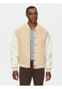 Guess Jeans Kurtka bomber M5RL32 WHAC2 Beżowy Regular Fit. Kolor: beżowy. Materiał: syntetyk #1