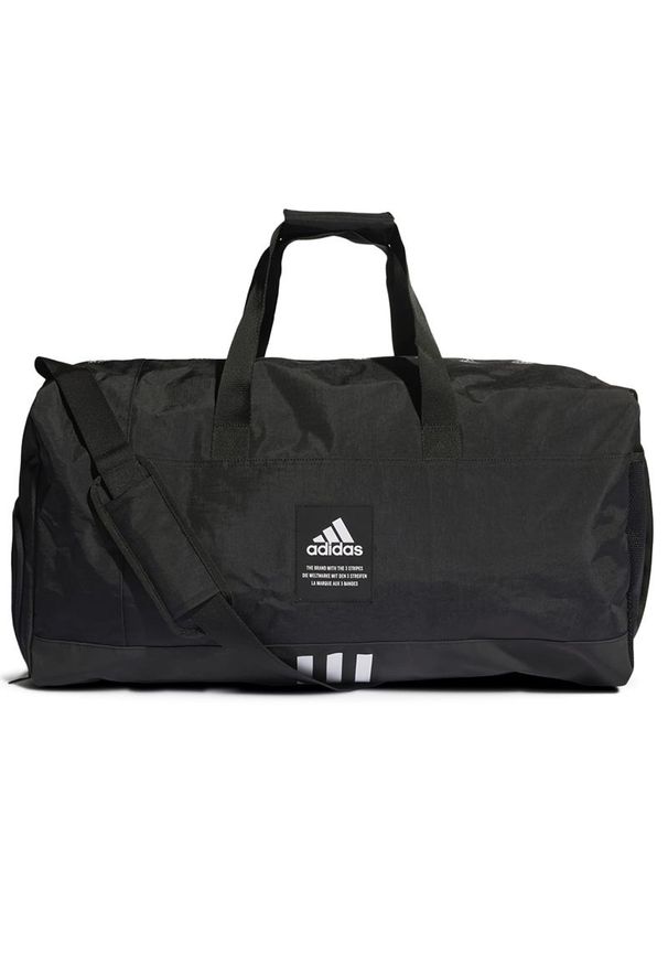 Adidas - Torba adidas 4ATHLTS Duffel Bag Large HB1315 - czarna. Kolor: czarny. Materiał: nylon. Sport: fitness