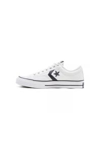 Buty Mężczyzna Converse Star Player 76 Premium biały. Kolor: czarny, biały, wielokolorowy. Materiał: materiał, skóra