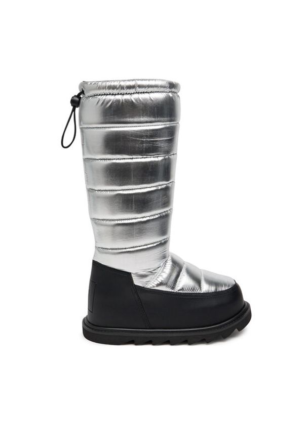 United Nude Śniegowce Zembla Bubble Boot 10885141190 Srebrny. Kolor: srebrny. Materiał: materiał