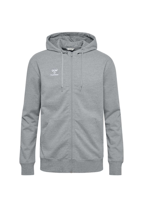 Hummel - Bluza hmlGO 2.0 ZIP HOODIE. Kolor: szary