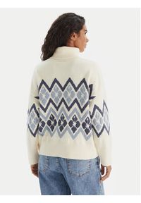 Roxy Golf Saltwater Lover ERJSW03673 Écru Regular Fit. Typ kołnierza: golf. Materiał: wiskoza #2