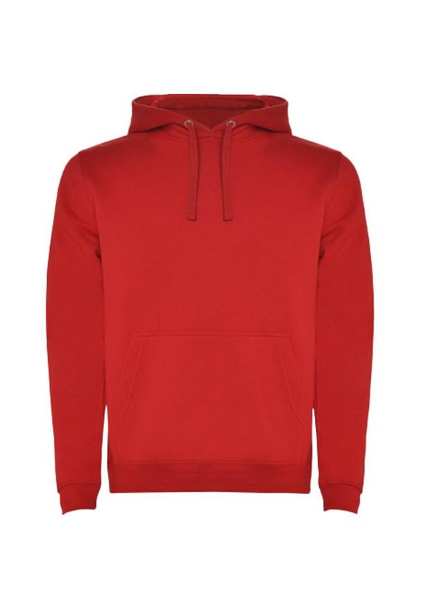 ROLY - Męska Bluza Z Kapturem Urban. Typ kołnierza: kaptur. Kolor: czerwony