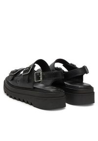 G-Star RAW - G-Star Raw Sandały WB-TAMMY-24 Czarny. Kolor: czarny. Materiał: skóra