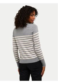 Kaffe Sweter Lizza 10509065 Szary Regular Fit. Kolor: szary. Materiał: wiskoza #6