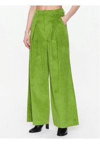 GESTUZ - Gestuz Spodnie materiałowe Megan 10906751 Zielony Relaxed Fit. Kolor: zielony. Materiał: bawełna #1