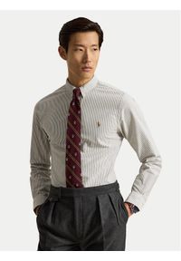 Polo Ralph Lauren Koszula 710953704503 Beżowy jasny Custom Fit. Typ kołnierza: polo. Kolor: beżowy. Materiał: bawełna #1