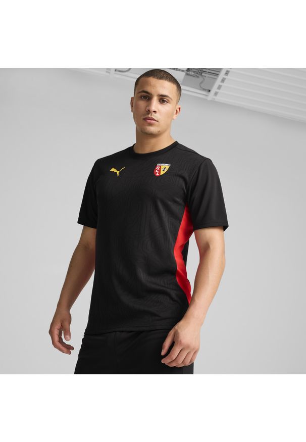 Koszulka treningowa do piłki nożnej Puma RC Lens 24/25. Materiał: materiał. Długość rękawa: krótki rękaw. Długość: krótkie