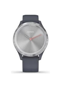 Zegarek sportowy GARMIN Vivomove 3S Srebrno-niebieski. Rodzaj zegarka: smartwatch. Kolor: srebrny, wielokolorowy, niebieski. Styl: sportowy #1