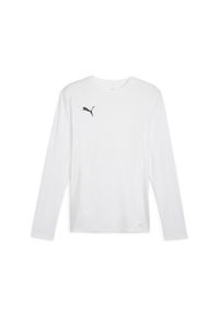 Dżersej z długim rękawem Puma TeamGoal. Kolor: biały. Materiał: jersey. Długość rękawa: długi rękaw. Długość: długie #1