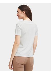 Fransa T-Shirt 20613424 Biały Regular Fit. Kolor: biały. Materiał: bawełna #5