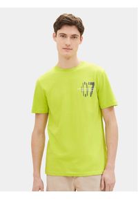 Tom Tailor Denim T-Shirt 1040838 Zielony Regular Fit. Kolor: zielony. Materiał: bawełna #1
