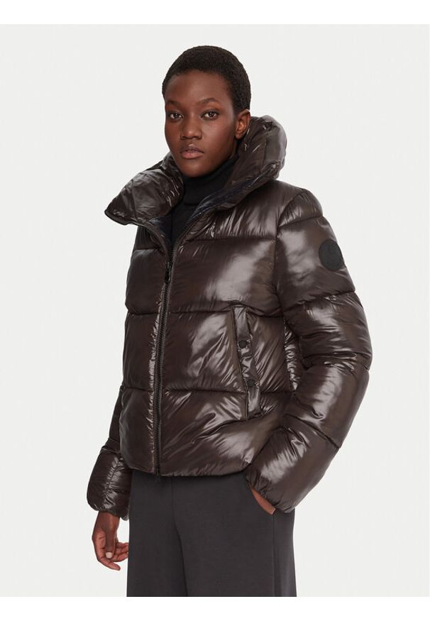 Save The Duck Kurtka zimowa D39370W LOVE21 Brązowy Regular Fit. Kolor: brązowy. Materiał: syntetyk. Sezon: zima