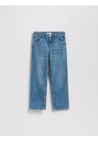 Reserved - Jeansy straight fit - niebieski. Kolor: niebieski