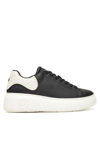 Sneakersy Armani Exchange. Kolor: czarny