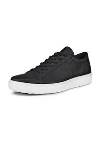ecco - Buty do chodzenia męskie Ecco Sneaker Soft 60. Kolor: czarny. Materiał: skóra. Szerokość cholewki: normalna. Sport: turystyka piesza