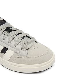 Adidas - adidas Sneakersy Grand Court Alpha HQ7360 Szary. Kolor: szary. Materiał: zamsz, skóra #4