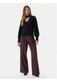 Guess Sweter W5BR92 Z3BJ0 Czarny Relaxed Fit. Kolor: czarny. Materiał: syntetyk #3