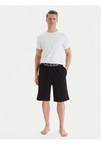 Guess Szorty sportowe U6GD00 KC241 Czarny Regular Fit. Kolor: czarny. Materiał: bawełna. Styl: sportowy #4