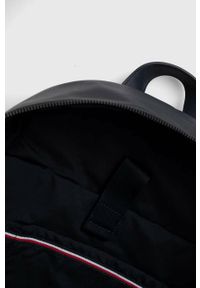 TOMMY HILFIGER - Tommy Hilfiger plecak męski kolor granatowy duży gładki. Kolor: niebieski. Wzór: gładki #3
