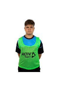 AKTIVSPORT - Znacznik treningowy zielony XL. Kolor: zielony. Sport: fitness