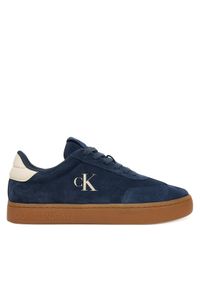 Calvin Klein Jeans Sneakersy Classic Cupsole Mg Su YM0YM01300 Granatowy. Kolor: niebieski. Materiał: skóra #1