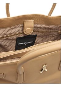 Patrizia Pepe Torebka 8B0270 L162 B775 Beżowy. Kolor: beżowy. Materiał: skórzane #5