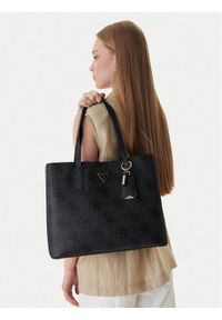 Guess Torebka Meridian II HWOS69 74230 Szary. Kolor: szary. Materiał: skórzane #1