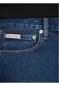 Calvin Klein Jeans Szorty jeansowe J30J327192 Granatowy Regular Fit. Kolor: niebieski. Materiał: bawełna