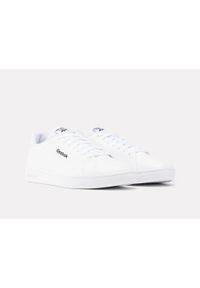 Buty do chodzenia męskie Reebok Court Clean. Okazja: na co dzień. Kolor: biały. Materiał: materiał, syntetyk. Sport: turystyka piesza, tenis