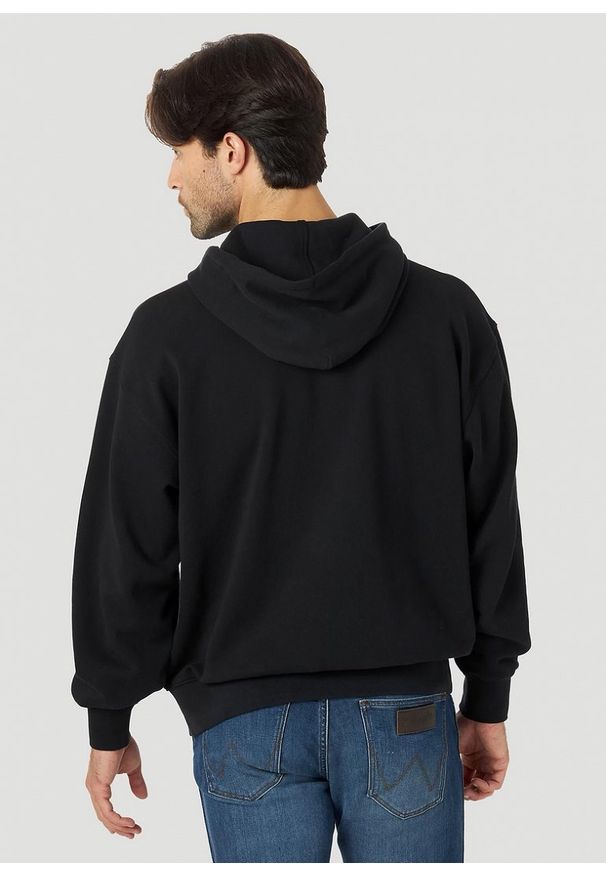 Wrangler - MĘSKA BLUZA WRANGLER RICK&MORTY HOODIE BLACK W6R2HN100 112144804