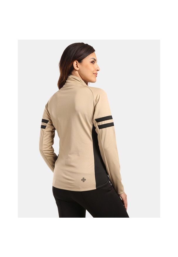 Bluza damska Kilpi Junie. Kolor: beżowy. Sezon: zima. Sport: narciarstwo