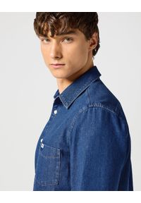 Wrangler - WRANGLER MĘSKA KOSZULA 1 PKT SHIRT DARK STONE 112357190 W5X2015411 #3