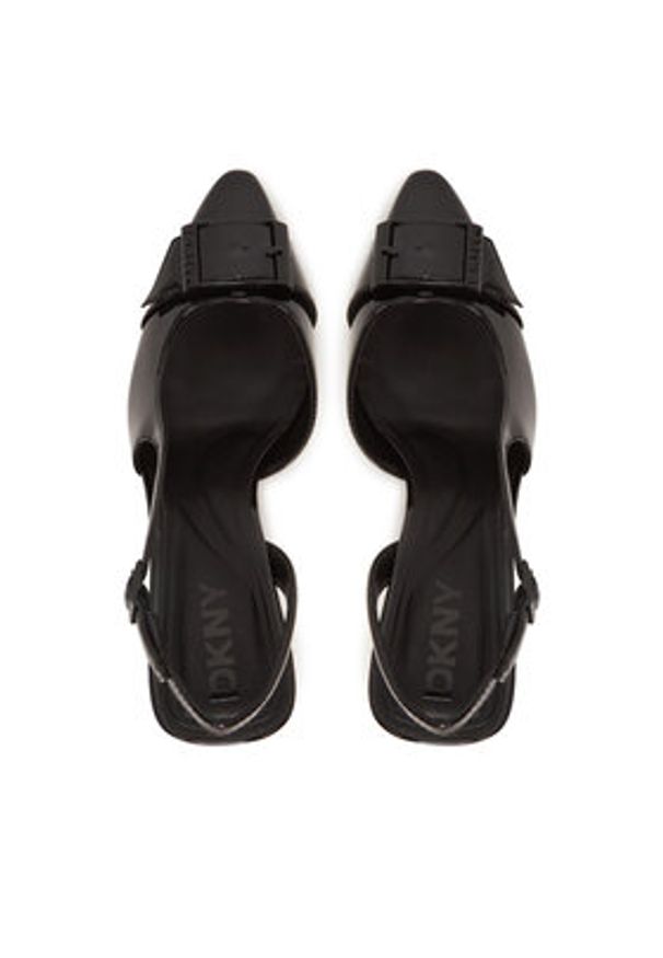 DKNY Szpilki Neilton K1533900 Czarny. Kolor: czarny. Materiał: skóra. Obcas: na szpilce