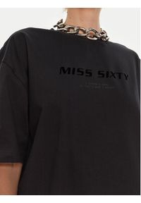 Miss Sixty T-Shirt 6L2SJ2120000 Czarny Relaxed Fit. Kolor: czarny. Materiał: bawełna #4