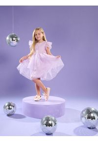 Sinsay - Elegancka sukienka babydoll - fioletowy. Kolor: fioletowy. Styl: elegancki #1